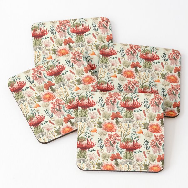 Item preview, Wonder Coral Reef Detailed Patterns designed and sold by Mandie Kuo.