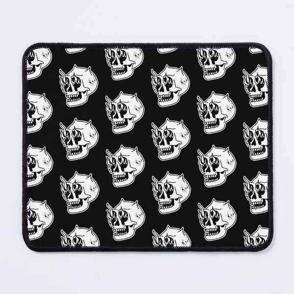 Item preview, happy skull on fire designed and sold by shoggothicz.