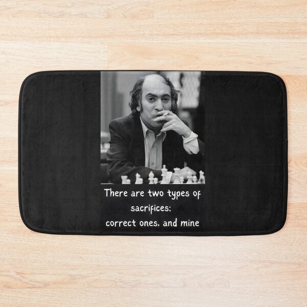 Item preview, Mikhail Tal - Sacrifice Quote designed and sold by GambitChess.