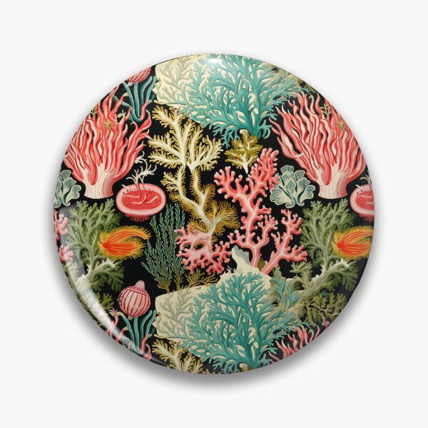 Item preview, Wonder Coral Reef Detailed Patterns designed and sold by Mandie Kuo.