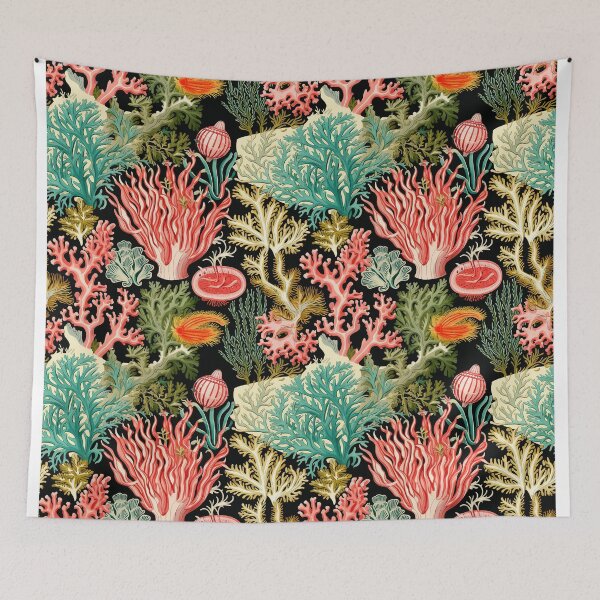 Item preview, Wonder Coral Reef Detailed Patterns designed and sold by Mandie Kuo.