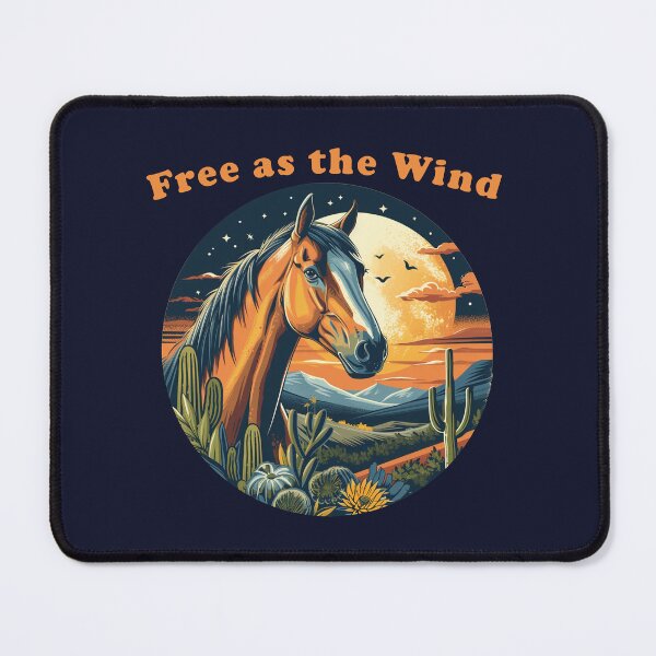 Item preview, Free as the Wind Horse Sunset designed and sold by -DEEWOLF-.
