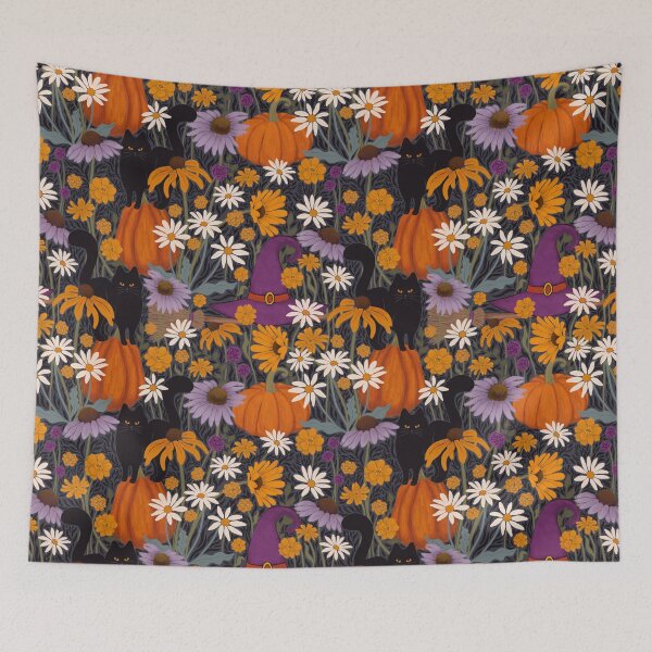 Item preview, Cottagecore Halloween Witchy garden designed and sold by trefail.