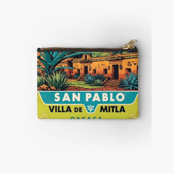 Item preview, San Pablo Villa de Mitla Oaxaca Mexico Magic Town Vintage Travel Tourism designed and sold by TravelersGems.