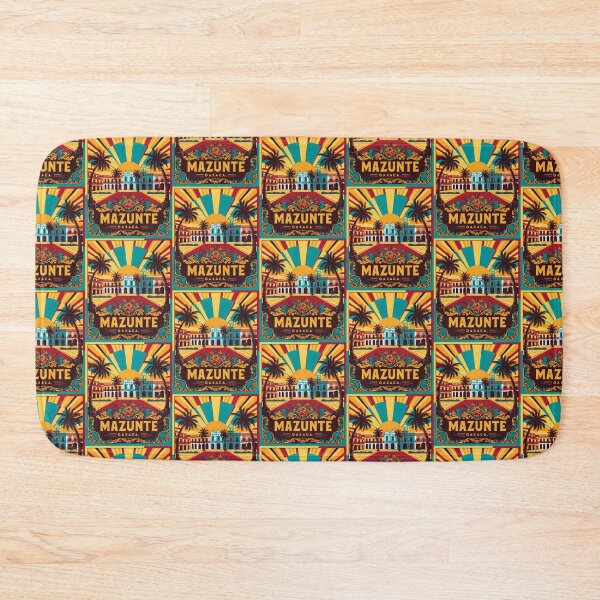 Item preview, Mazunte Oaxaca Mexico Magic Town Vintage Travel Tourism designed and sold by TravelersGems.