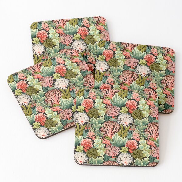Item preview, Wonder Coral Reef Detailed Patterns designed and sold by Mandie Kuo.