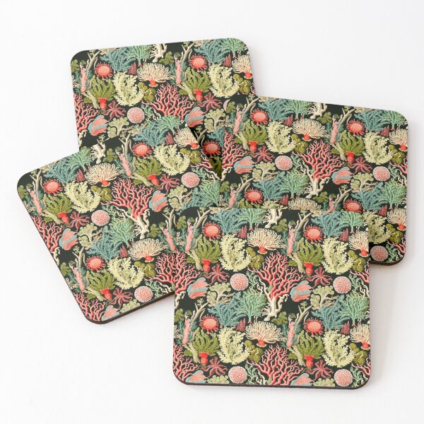 Item preview, Wonder Coral Reef Detailed Patterns designed and sold by Mandie Kuo.