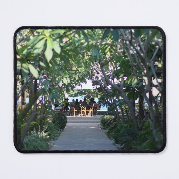 Item preview, Walkway to the Beach with Greenery Print designed and sold by photographerst.