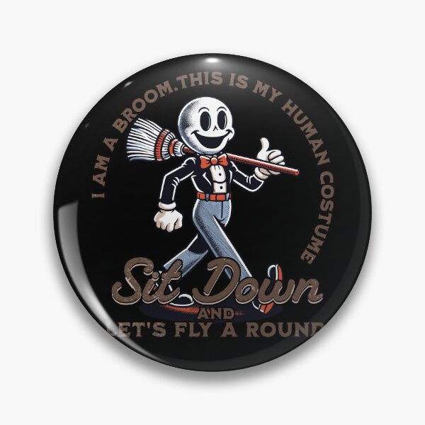 Item preview, Funny Halloween Saying Bin Ein Broom designed and sold by LuminOrb.