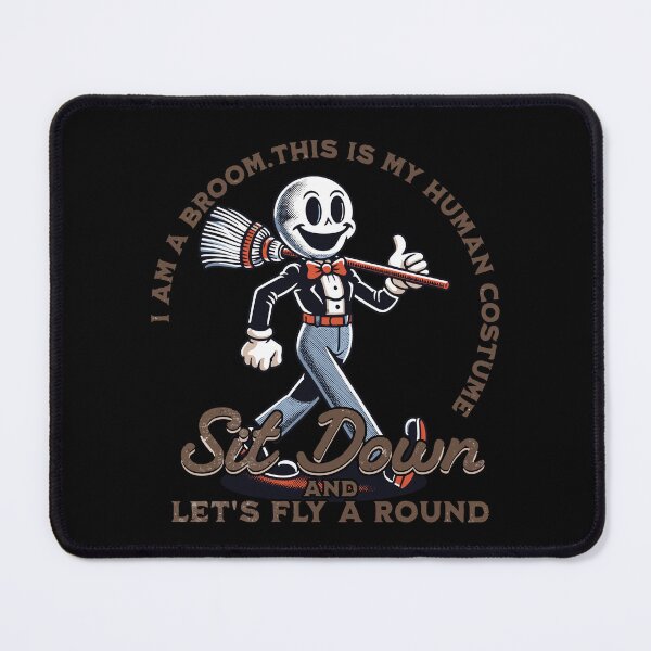Item preview, Funny Halloween Saying Bin Ein Broom designed and sold by LuminOrb.