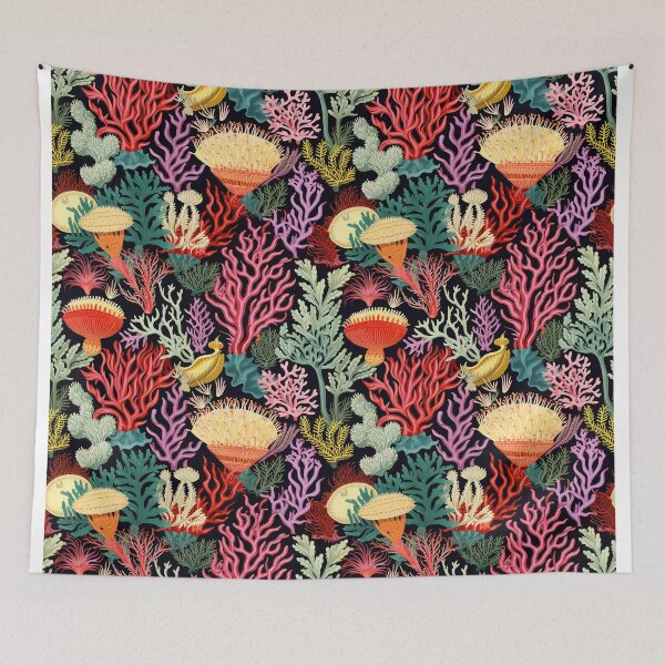 Item preview, Wonder Coral Reef Detailed Patterns designed and sold by Mandie Kuo.
