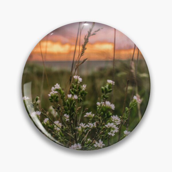 Item preview, Field flowers during sunset time designed and sold by LiguxKon.