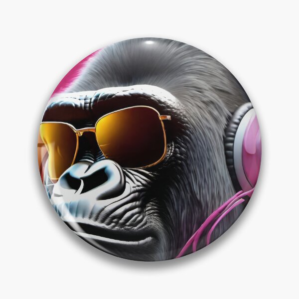 Item preview, Gorilla in Pink Jacket 5612 designed and sold by NikaLim.