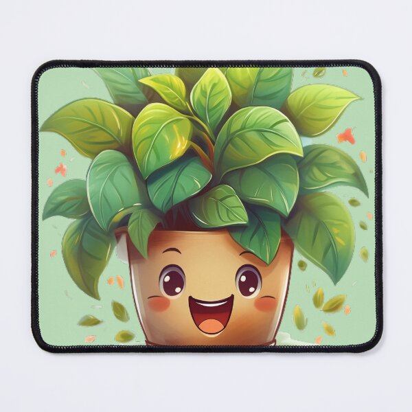 Item preview, Happy Plant With Face designed and sold by BeachBreezyVA.