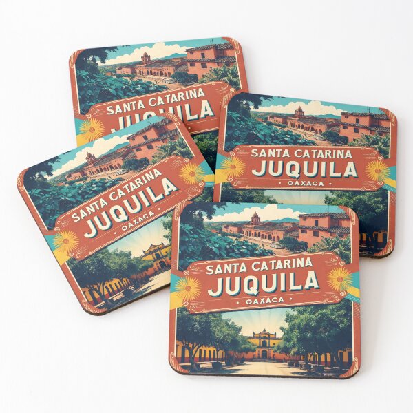Item preview, Santa Catarina Juquila Villa de Mitla Oaxaca Mexico Magic Town Vintage Travel Tourism designed and sold by TravelersGems.