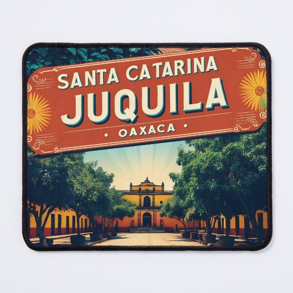 Item preview, Santa Catarina Juquila Villa de Mitla Oaxaca Mexico Magic Town Vintage Travel Tourism designed and sold by TravelersGems.