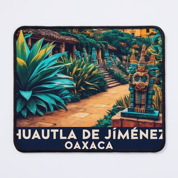 Item preview, Huautla Oaxaca Mexico Magic Town Vintage Travel Tourism designed and sold by TravelersGems.