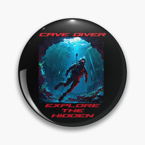 Item preview, Cave diver designed and sold by FreshArtFusion.