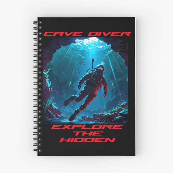 Item preview, Cave diver designed and sold by FreshArtFusion.