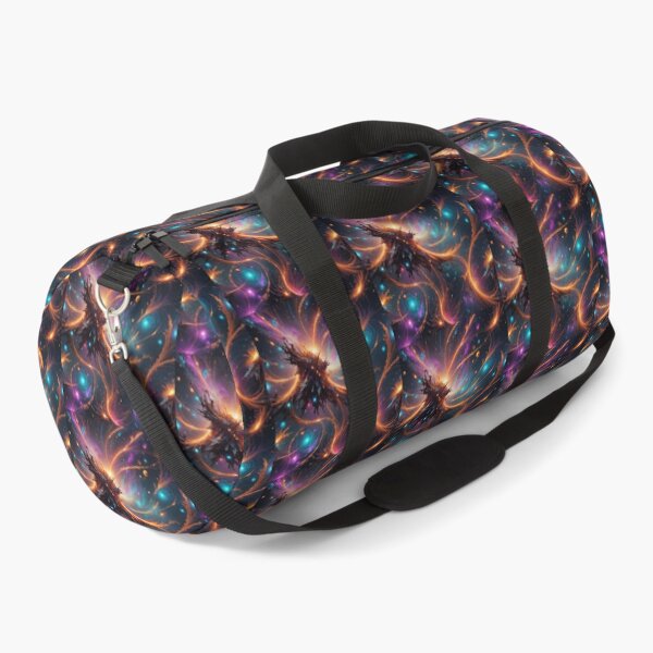 Item preview,  Abstract Cosmic Landscape with Geometric Galaxies designed and sold by koreatvtea.