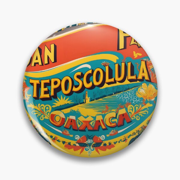 Artikelvorschau, San Pedro y San Pablo Teposcolula Oaxaca Mexiko magische Stadt Vintage Reisetourismus entworfen und verkauft von TravelersGems.