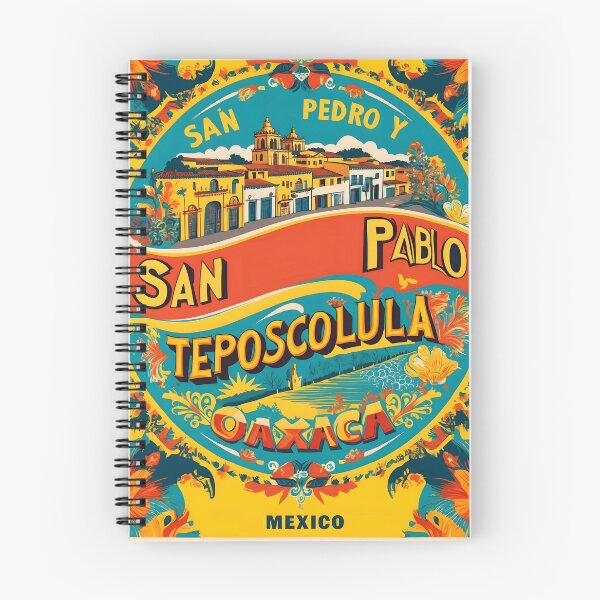 Item preview, San Pedro y San Pablo Teposcolula Oaxaca Mexico Magic Town Vintage Travel Tourism designed and sold by TravelersGems.
