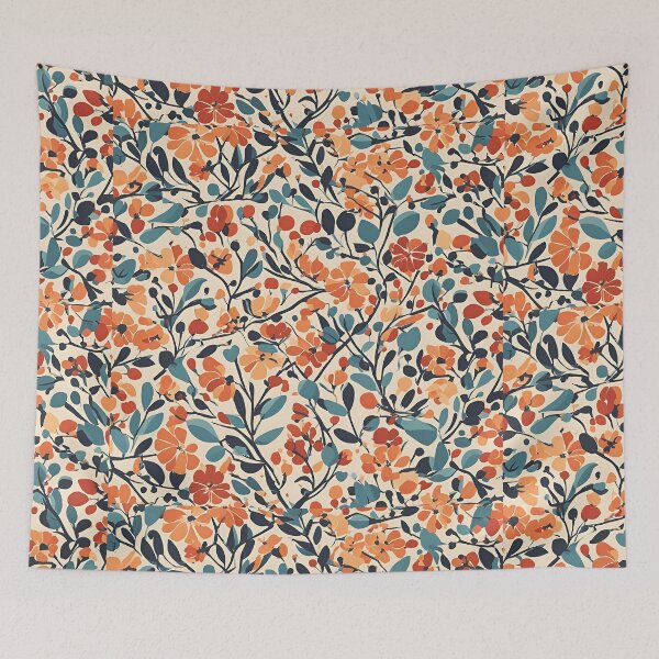 Item preview, Vibrant Floral Pattern: Nature's Elegance designed and sold by Noertz.