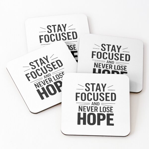 Item preview, Stay focused and never lose hope designed and sold by Heneket.
