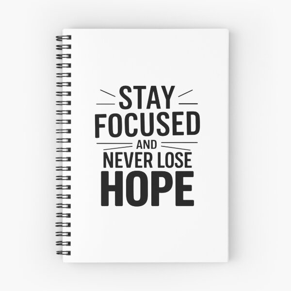 Item preview, Stay focused and never lose hope designed and sold by Heneket.