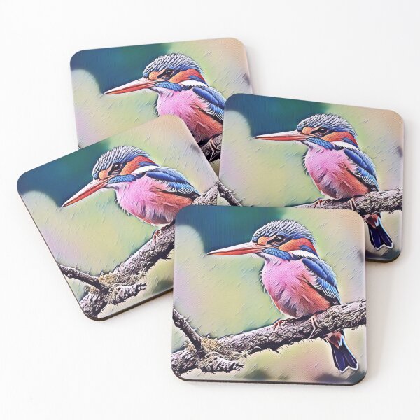 Item preview, the Philippine dwarf kingfisher bird with good colors. designed and sold by painting23.