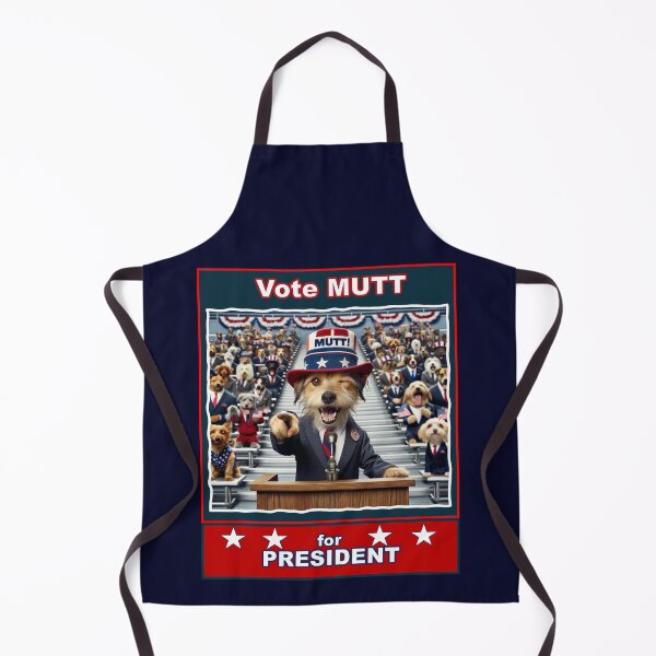 Item preview, Vota a Mutt para presidente designed and sold by TheDogOnIt.