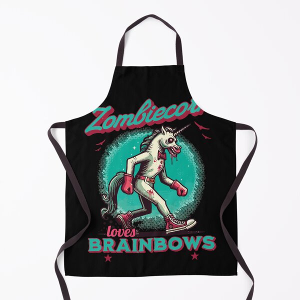 Item preview, Zombie Unicorn Funny Halloween Saying designed and sold by LuminOrb.
