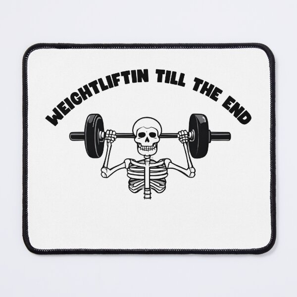 Item preview, Weightlifting until the end designed and sold by Amzg-Designs.