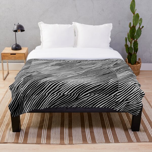 Artikelvorschau, Dynamische Zebrastreifen: Kräftige monochrome Kunst entworfen und verkauft von Noertz.