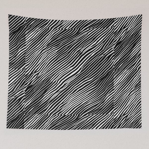 Item preview, Dynamic Zebra Stripes: Bold Monochrome Art designed and sold by Noertz.