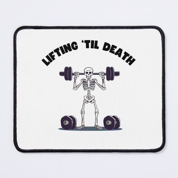 Item preview, Weightlifting until death designed and sold by Amzg-Designs.