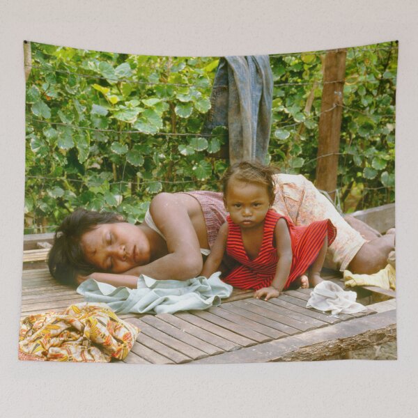 Item preview, Exhausted homeless Mum designed and sold by JonDelorme.