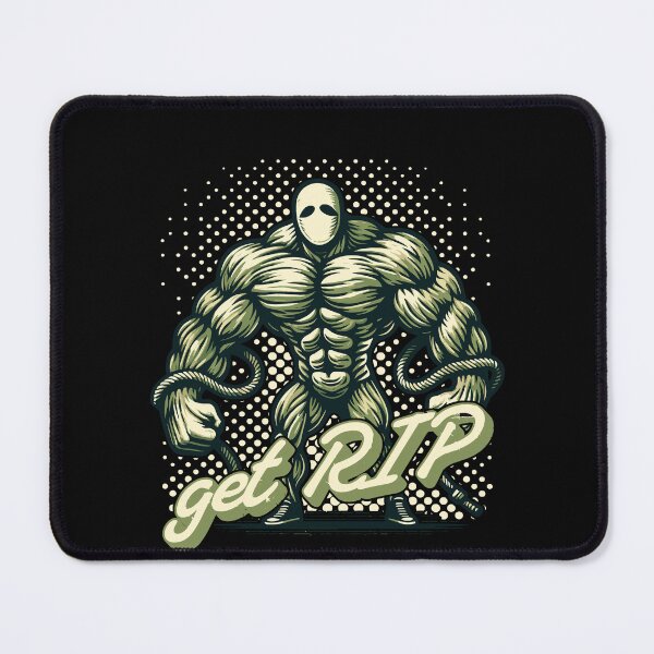 Item preview, Get R.i.p Funny Pun Saying Muscular designed and sold by LuminOrb.