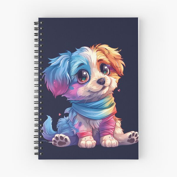 Item preview, puppy Dog cute and rainbow color puppy dog Round eyes, fluffy fur, legs wrapped in cloth designed and sold by CHOKCHAIVONGDEE.
