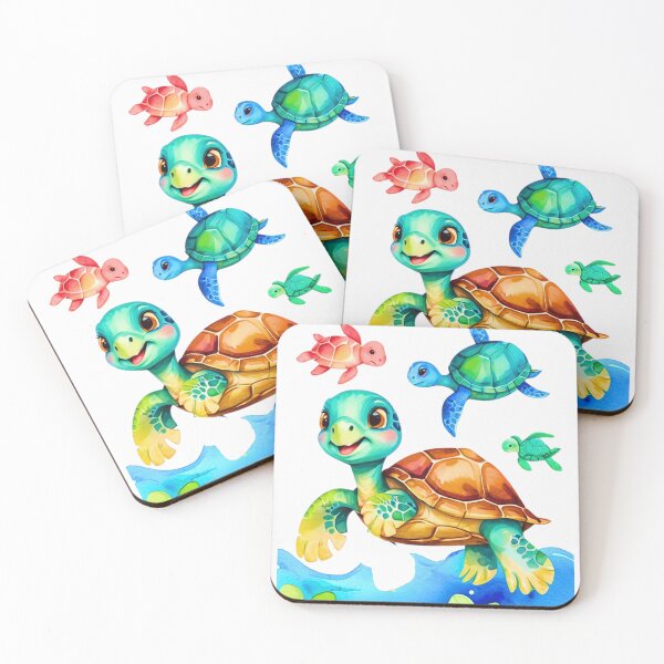 Item preview, Turtles enjoying life designed and sold by HanaiPrint.