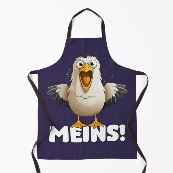 Item preview, Funny Cartoon Seagull Greedy Excited Word Art designed and sold by Infinitee8hirts.