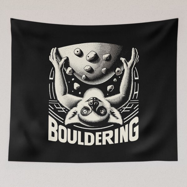 Item preview, Bouldering Lemur Climbing Gift designed and sold by Pineapple-Tree.