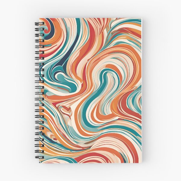 Item preview, Colorful Swirl Pattern Dynamic Fluidity designed and sold by Noertz.