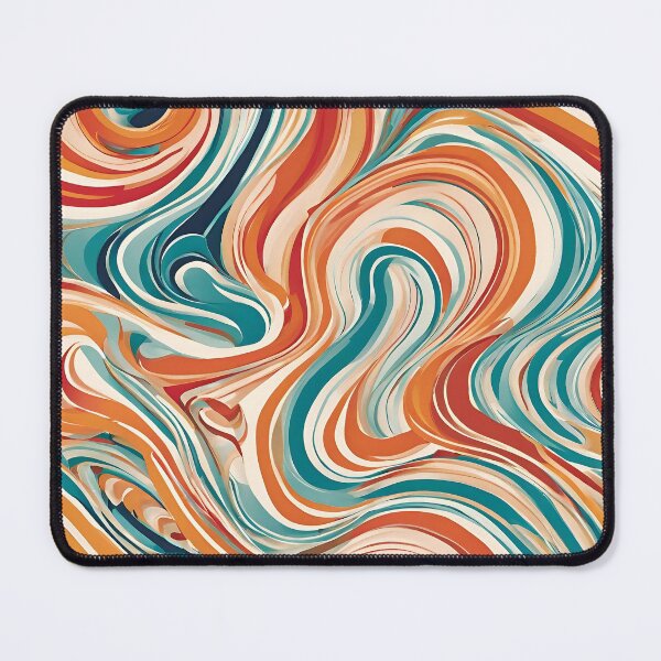 Item preview, Colorful Swirl Pattern Dynamic Fluidity designed and sold by Noertz.