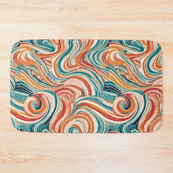 Item preview, Colorful Swirl Pattern Dynamic Fluidity designed and sold by Noertz.