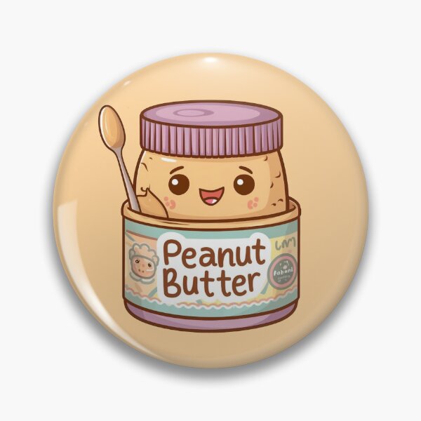 Item preview, Cute Peanut Butter Kawaii designed and sold by canvadreamer444.