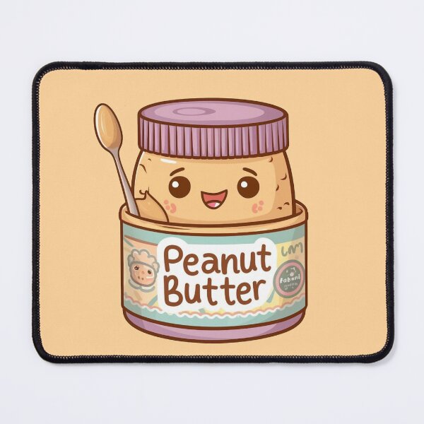 Item preview, Cute Peanut Butter Kawaii designed and sold by canvadreamer444.