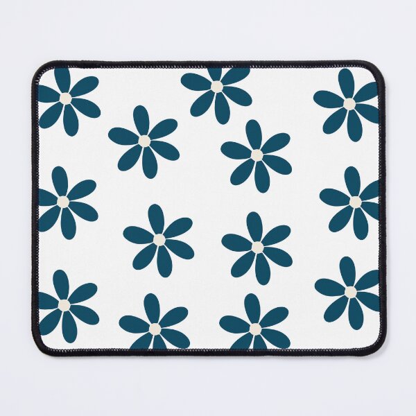 Item preview, Navy Blue and Cream Flowers designed and sold by Coral-Cases.