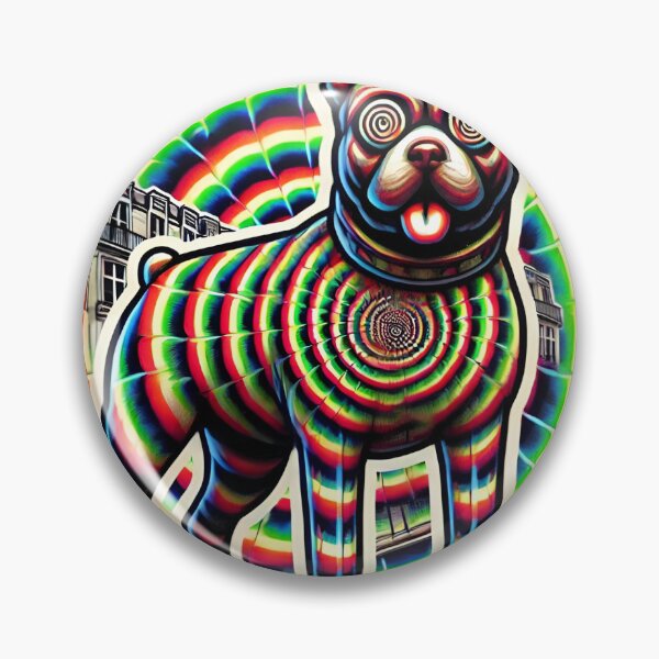 Item preview, Psychedelic Pooch designed and sold by BillyD-Art.