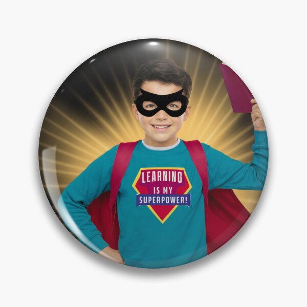 Item preview, BACK TO SCHOOL LEARNING IS MY SUPER POWER designed and sold by YourTrendyTees.